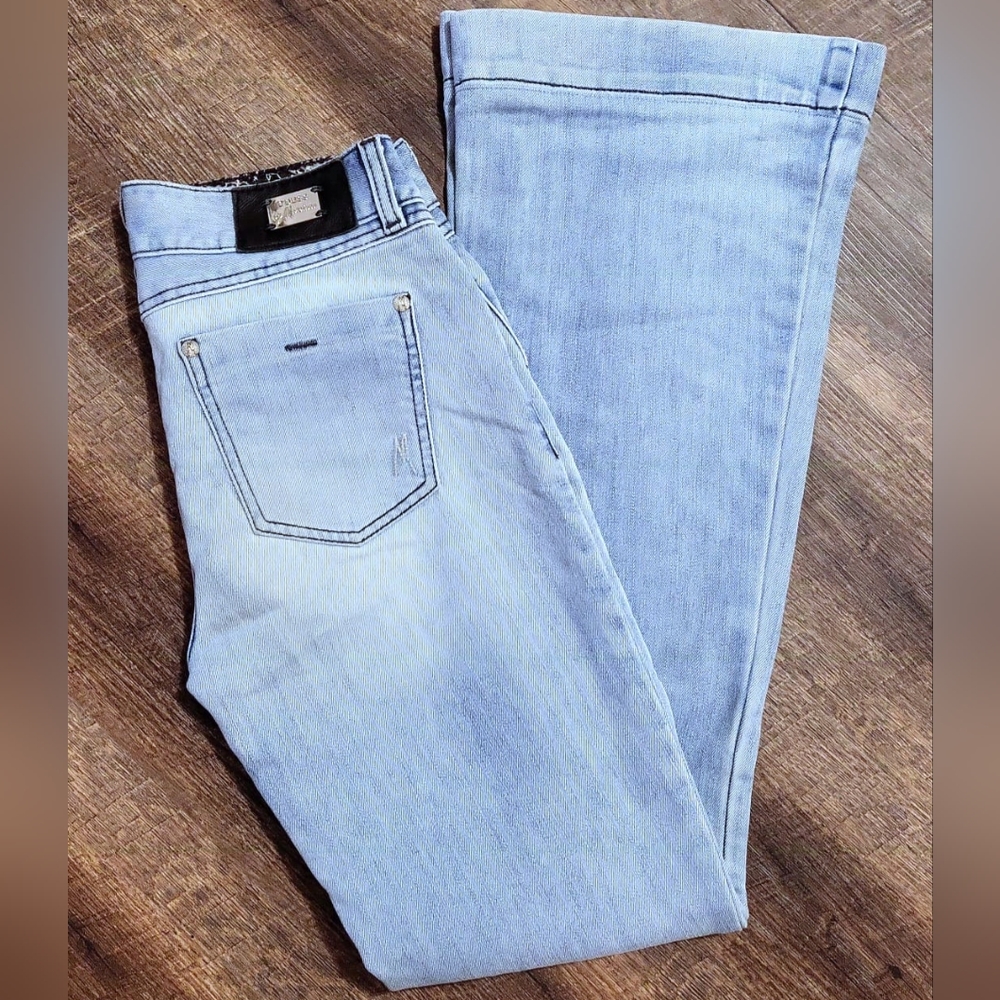 Guess by Marciano boot cut jeans. Medium rise. - Picture 3 of 8